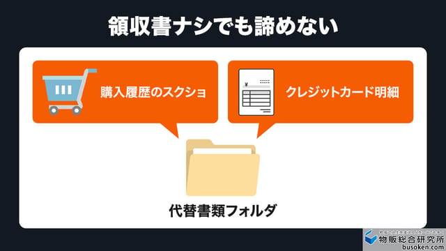 領収書ナシでも諦めない