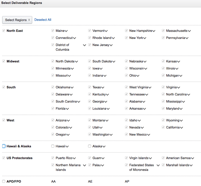 amazon輸出 アメリカアマゾン送料設定の手順と割引に関する知識
