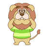 SEO対策を知らず、焦るギャオ（ライオンのキャラクター）