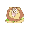 興味はあるものの、知識がゼロであることを、あっけらかんと伝えるギャオ（ライオンのキャラクター）