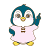 返品が発生しないよう、あらかじめ気をつけようと決意するペペ実(ペンギンのキャラクター)