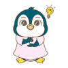 解説を聞いて落ち着いたことで、冷静に状況確認をしようと決めたペペ実(ペンギンのキャラクター)