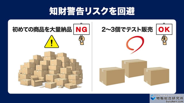 1.知財警告による在庫凍結を回避する