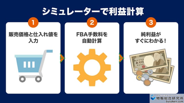 FBA料金シミュレーターの使い方