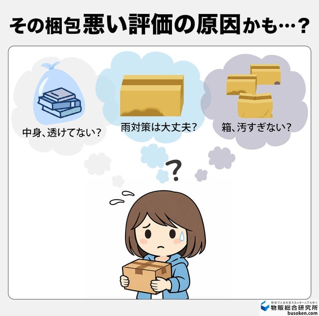Yahoo!フリマで悪い評価を避ける梱包マナー