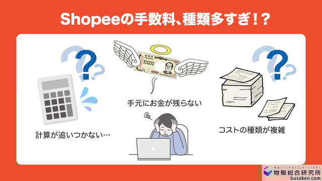 Shopee輸出にかかる手数料の全体像