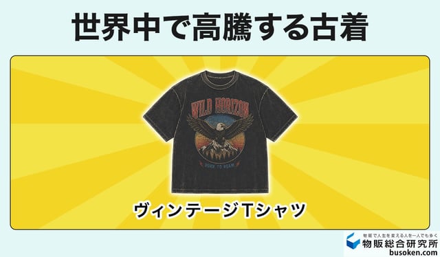 6. 高騰中のヴィンテージTシャツ