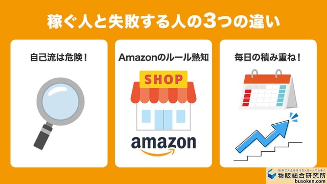要注意!稼げる人と失敗する人の決定的な違い
