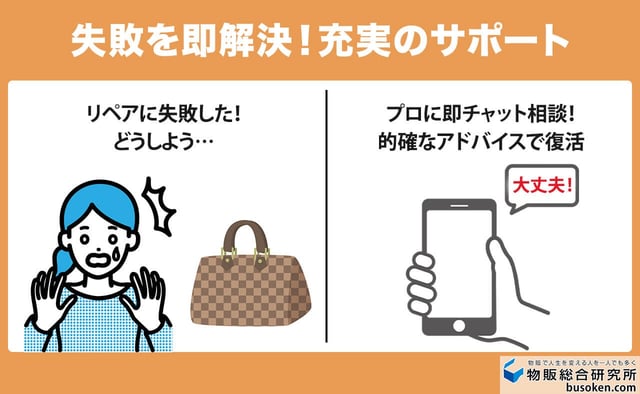 4. 失敗をすぐに解決できるサポート体制