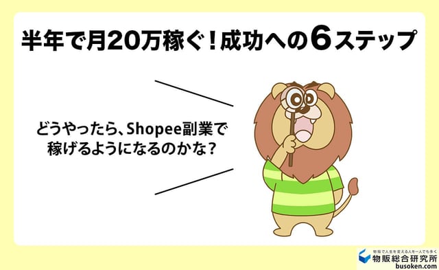 Shopee副業で20万円稼ぐための成功ロードマップ