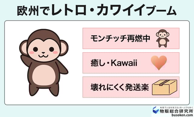 3.【カワイイ文化】モンチッチ・ちいかわに見る「癒やし＆レトロ」