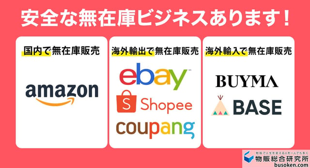 メルカリ以外で無在庫販売ができるプラットフォーム