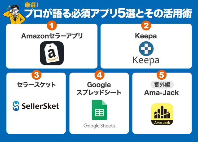 【厳選】プロが語る必須アプリ5選とその活用術